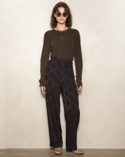 Black Pitti Pants