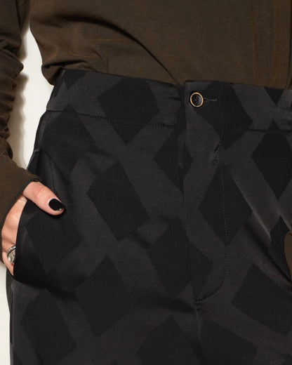 Black Pitti Pants