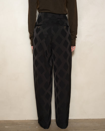 Black Pitti Pants