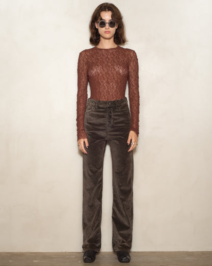 Brown Tree Pants