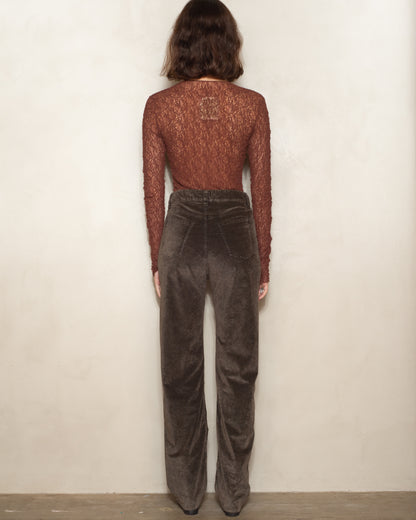 Brown Tree Pants