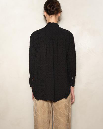 Black Botanical Dye Blouse