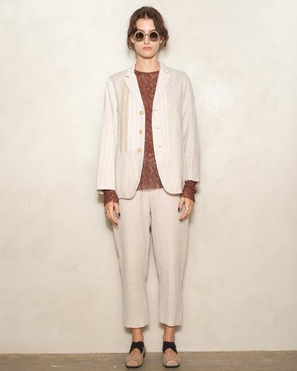 Ivory Patchwork Jacket