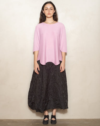 Shell Pink Petal Knit Top