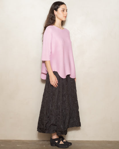 Shell Pink Petal Knit Top