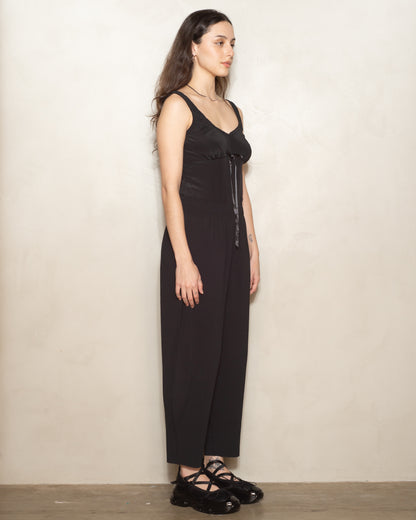 Black Classic Fine Knit Trouser