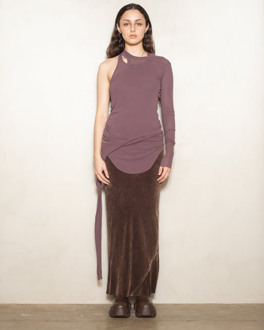 Amethyst Banana Long Sleeve Top