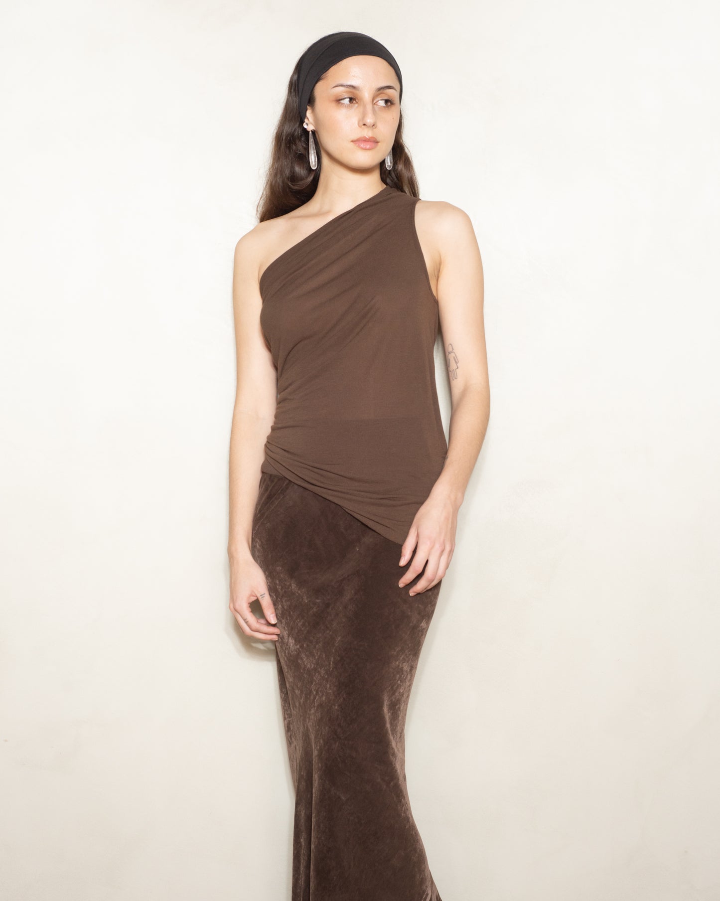 Brown Athena Top