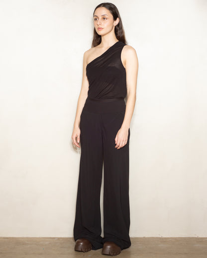 Black Bias Lounge Pants