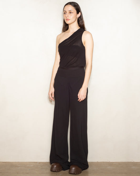 Black Bias Lounge Pants