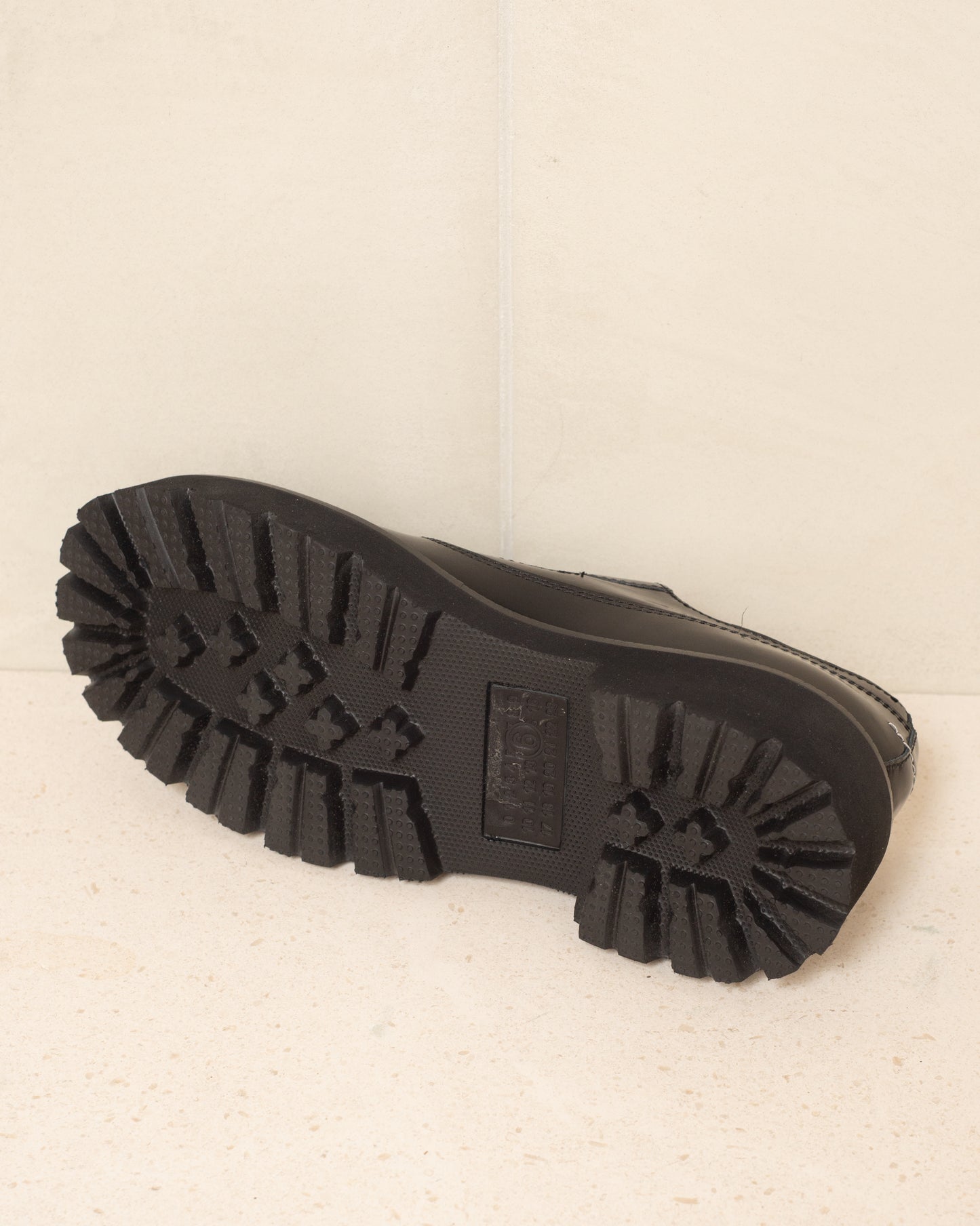 Black Chunky Mary Jane Shoe