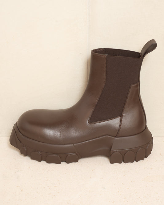 Brown Beatle Bozo Tractor Boots