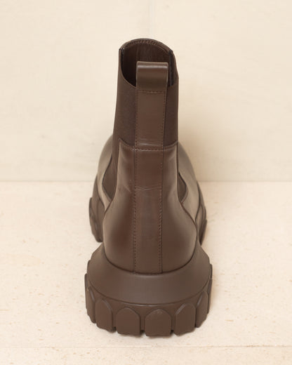 Brown Beatle Bozo Tractor Boots