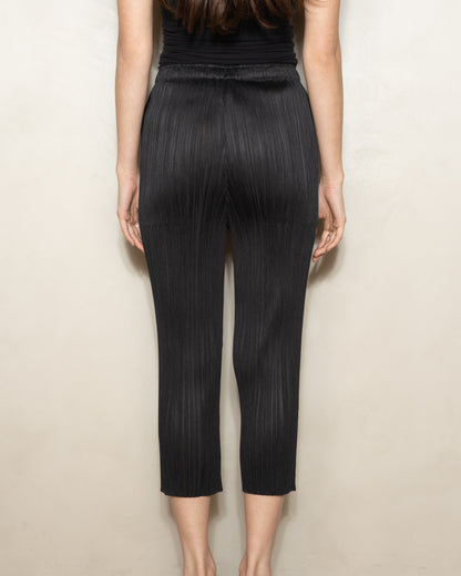 Black Classic Basic Pant