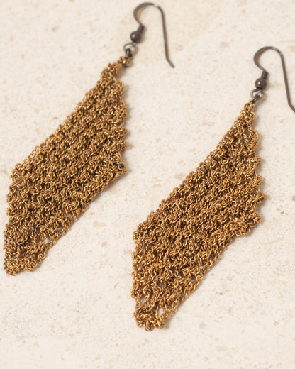 Steel Chain Earrings