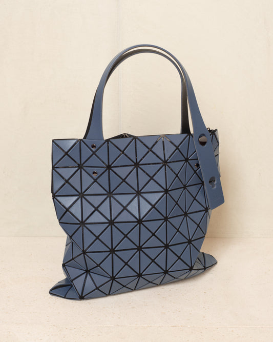 Dark Blue Prism Matte Tote Bag