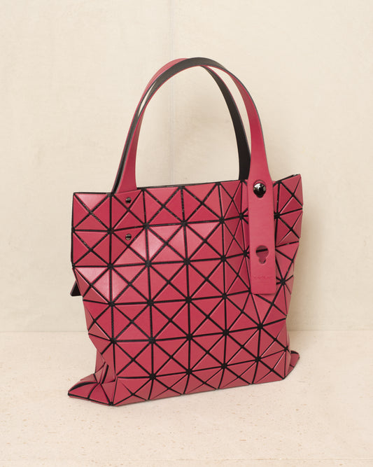 Crimson Prism Matte Tote Bag