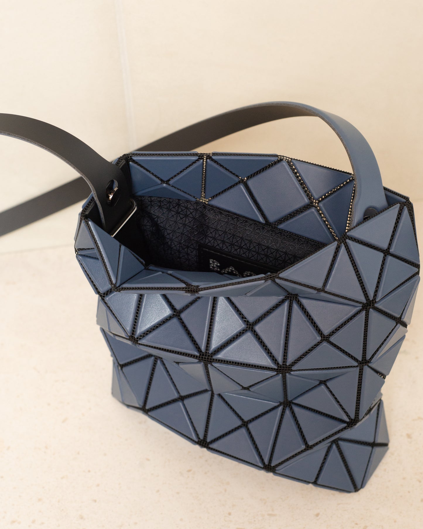 Dark Blue Prism Matte Side Bag