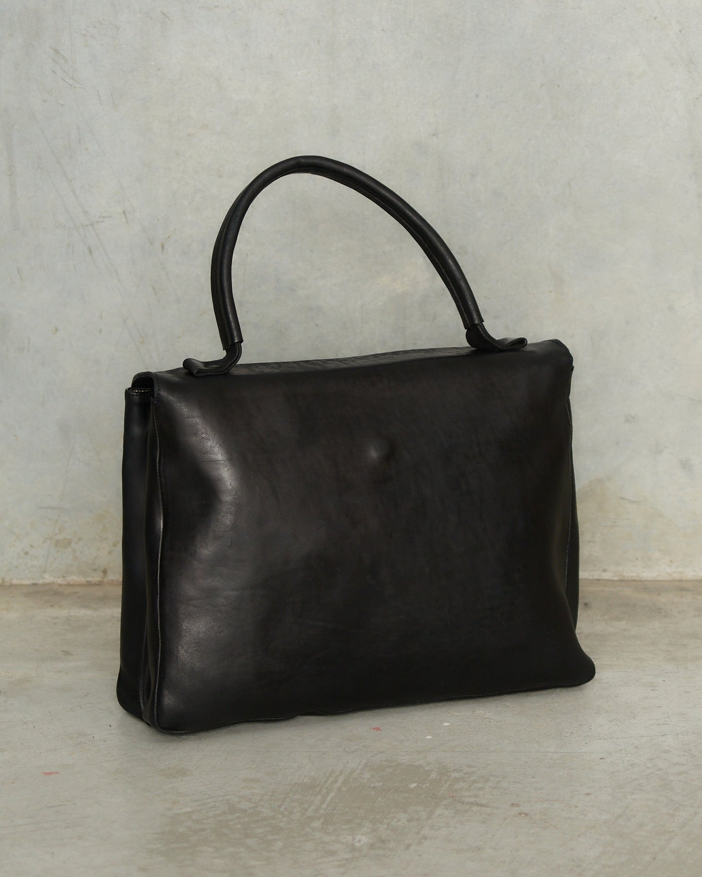 Black Medium Lock Bag