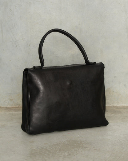 Black Medium Lock Bag