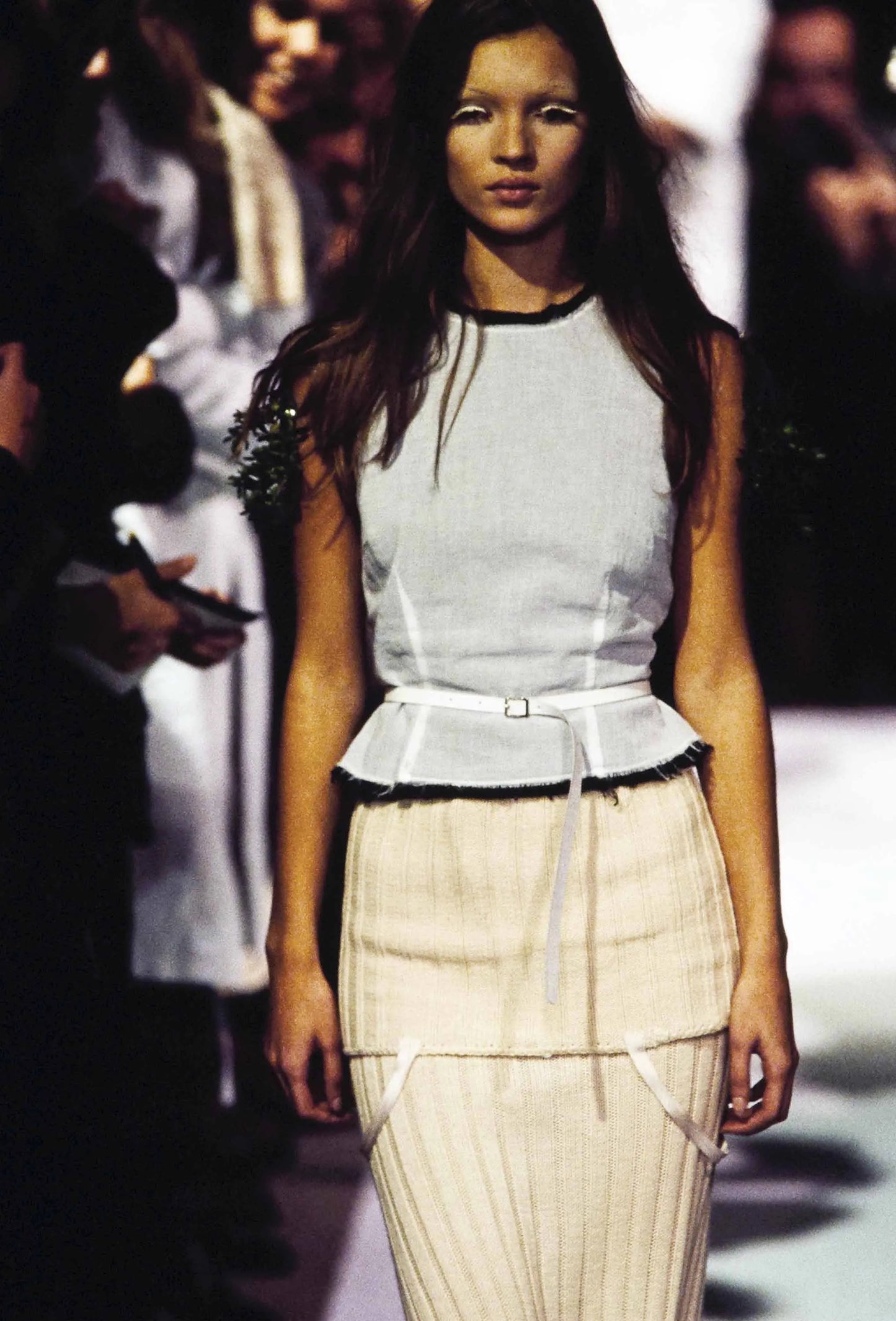 Martin Margiela FW1993 White Frayed Top