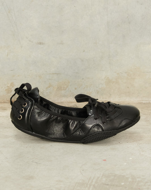Black Bilaria Ballerina Shoes