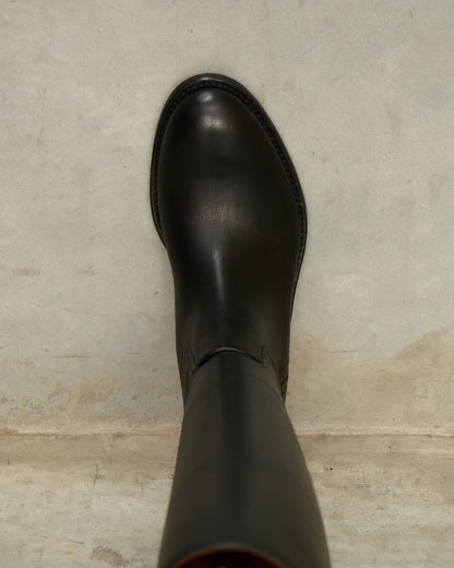 Black Brillante Knee High Boots
