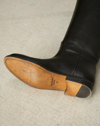 Black Brillante Knee High Boots