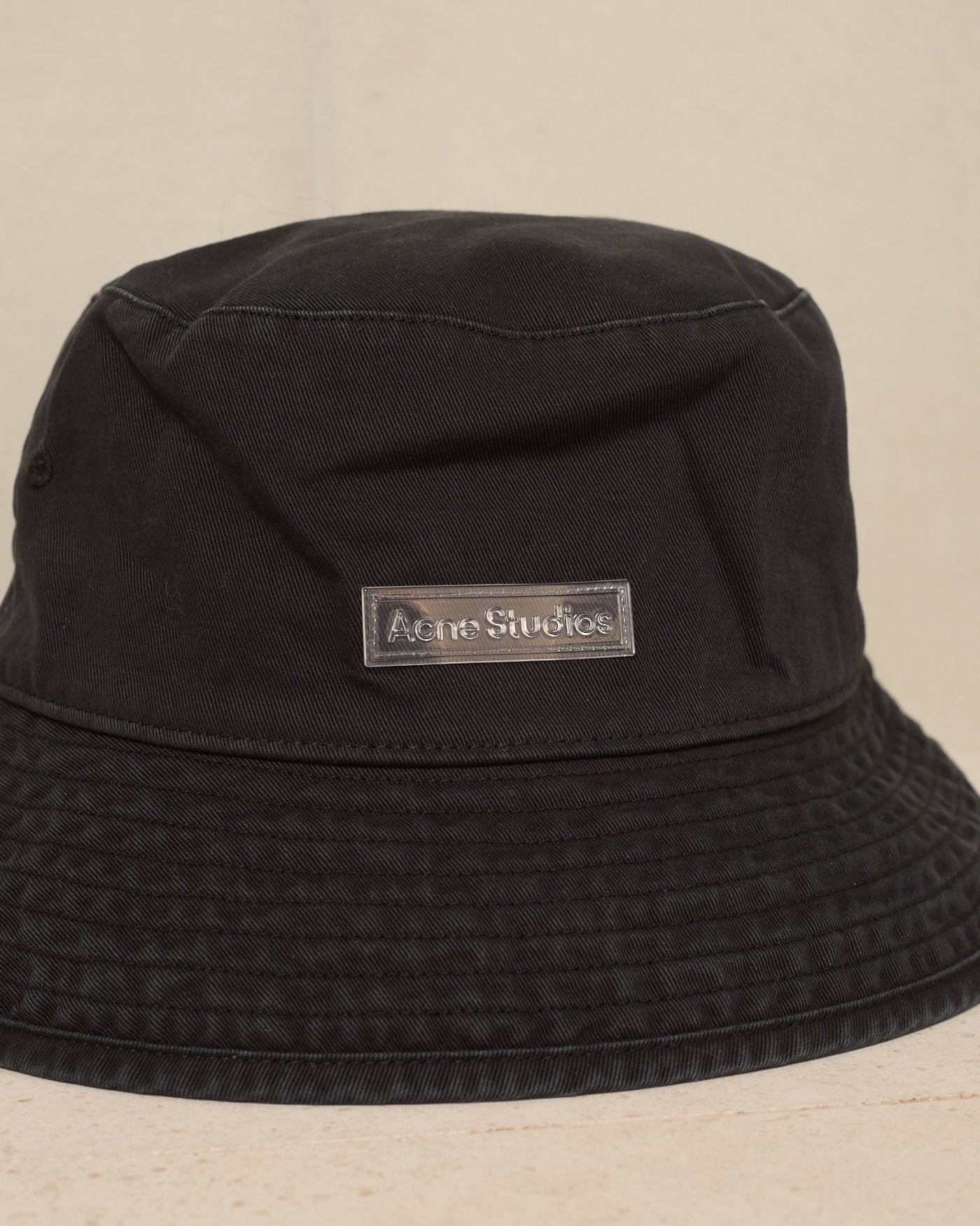 Black Logo Bucket Hat
