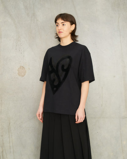 Black Relaxed Logo T-Shirt
