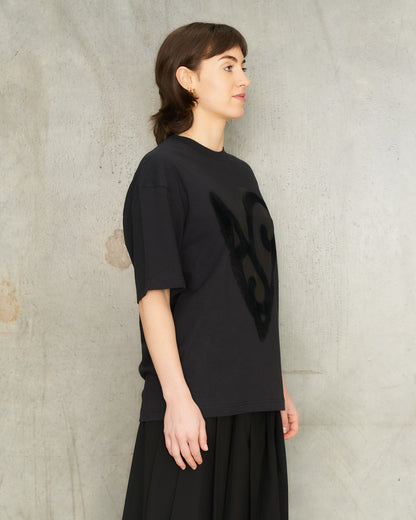 Black Relaxed Logo T-Shirt