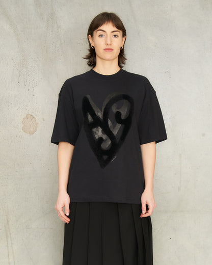 Black Relaxed Logo T-Shirt