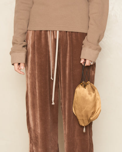 Bronze Teardrop Pouch