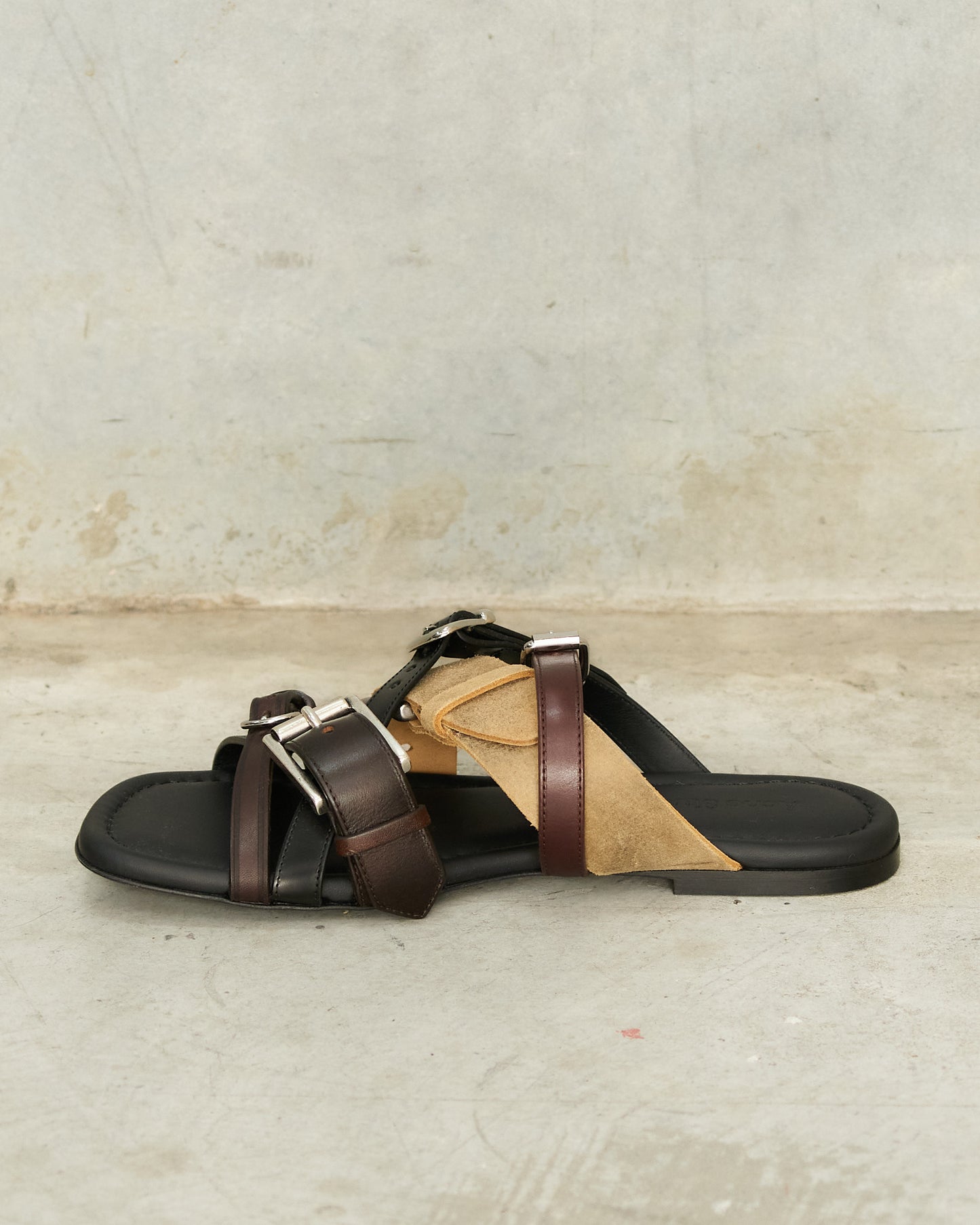 Brown Belted Sandal