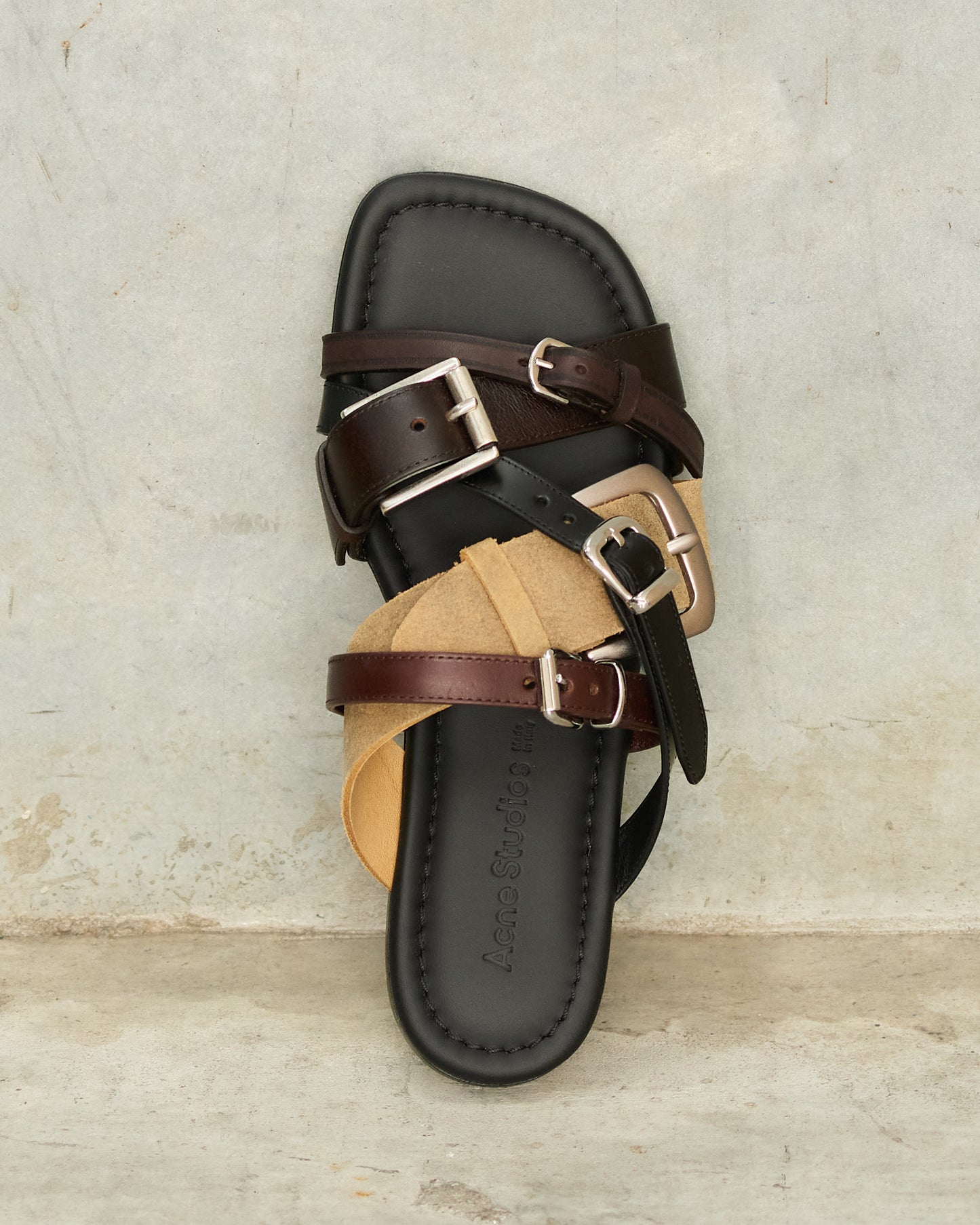 Brown Belted Sandal