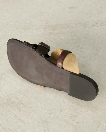 Brown Belted Sandal