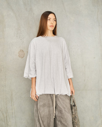 Grey Melange Bubble T-Shirt