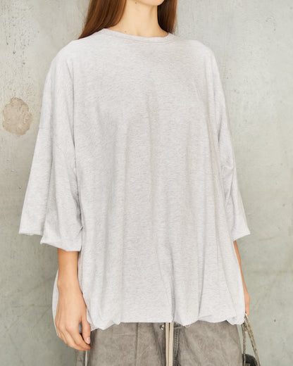 Grey Melange Bubble T-Shirt