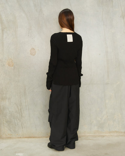 Black Drawstring Pants