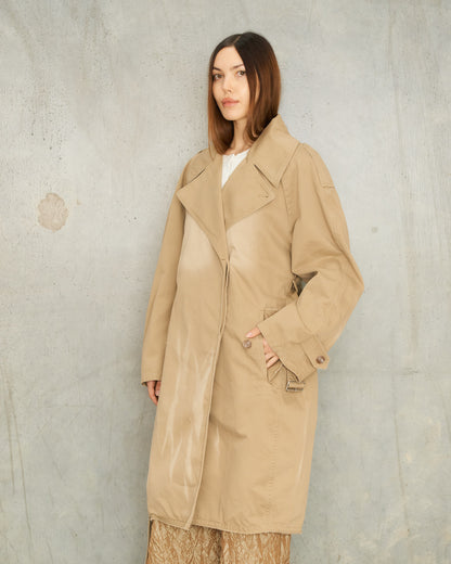 Mushroom Beige Tailored Coat