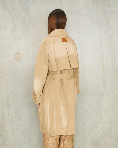 Mushroom Beige Tailored Coat