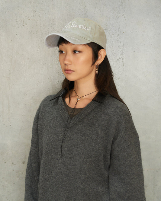 Fog Grey Logo Cap