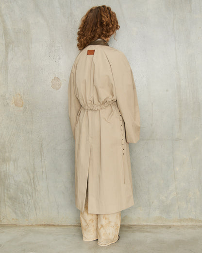 Khaki Grey Ofelia Trenchcoat