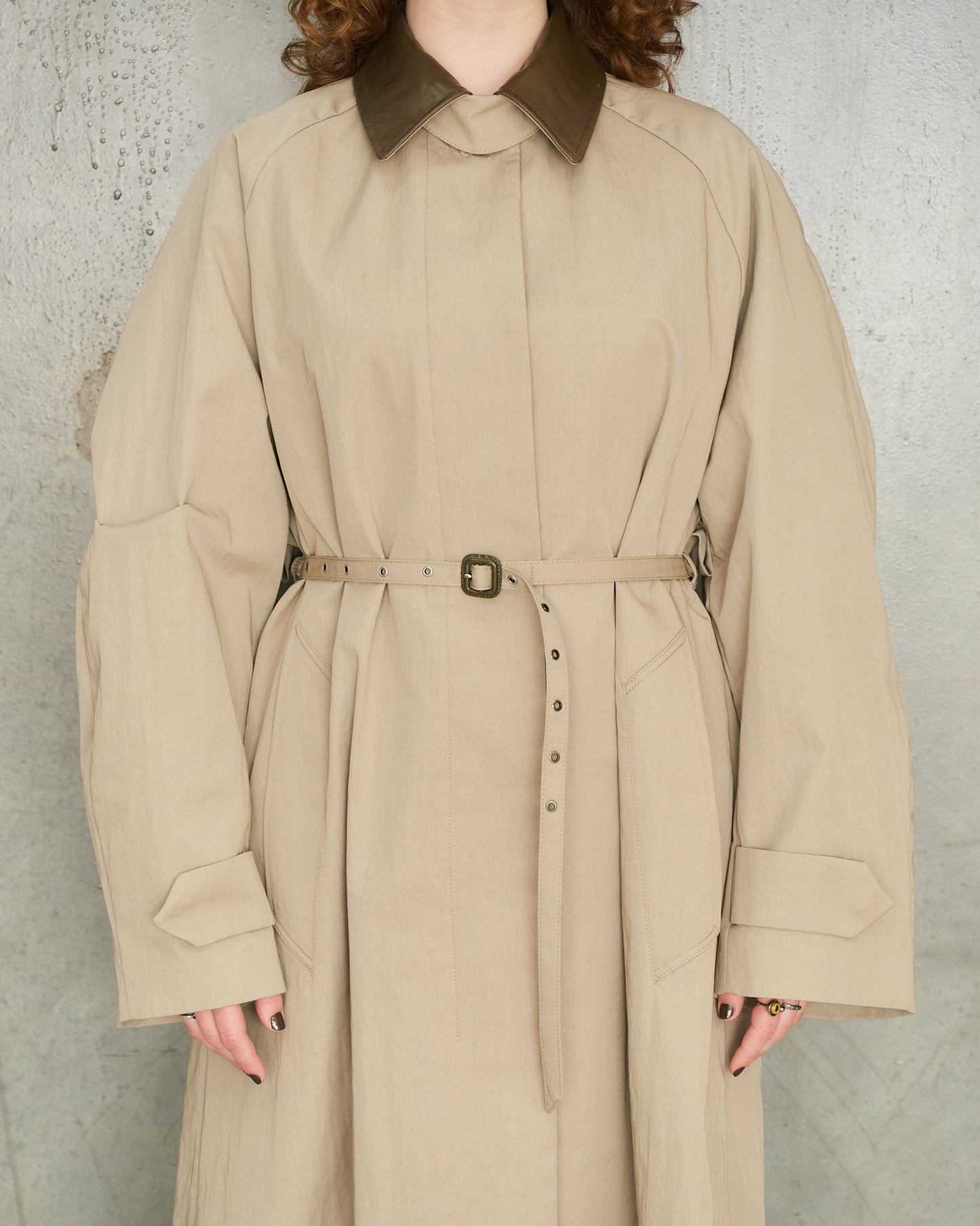 Khaki Grey Ofelia Trenchcoat