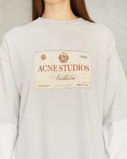 Light Grey Layered Long Sleeve