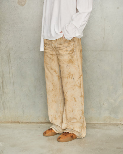 Rust Teddy Lace Up Sneakers