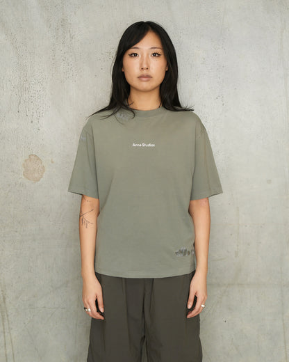 Slate Grey Mended Logo T-Shirt