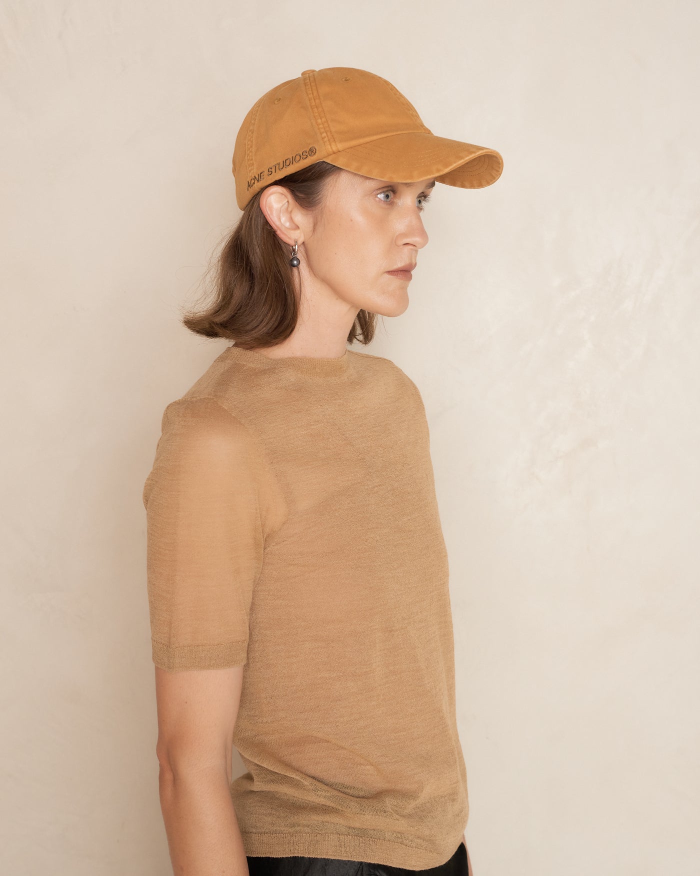 Toffee Brown Baseball Cap