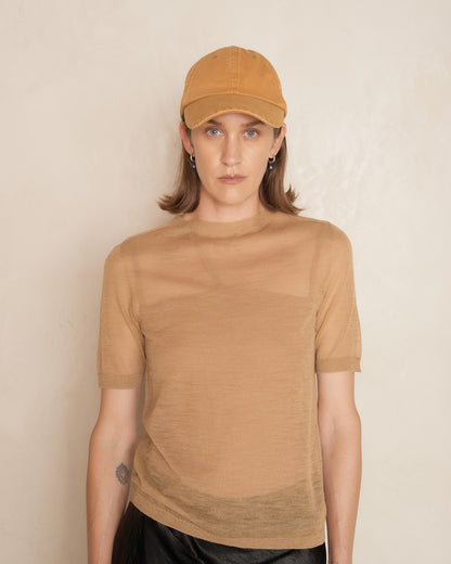 Toffee Brown Baseball Cap