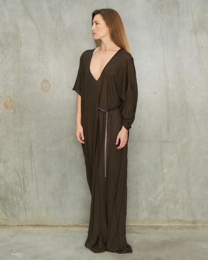 A.F. Vandevorst Brown Loose Gown